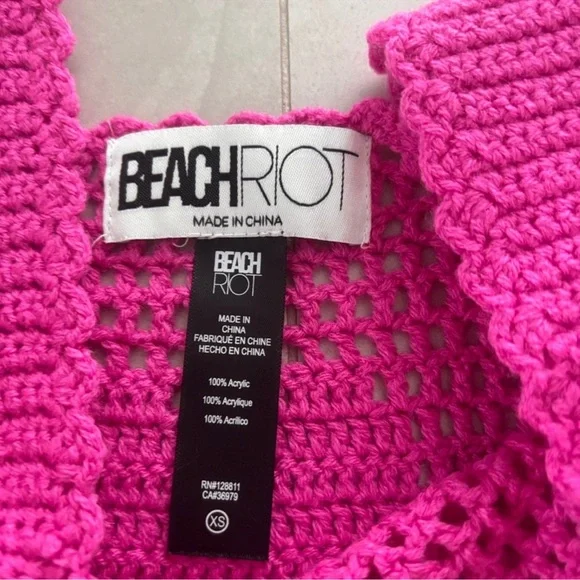 beach riot james crochet dress Beach Riot James Cover-Up Dress